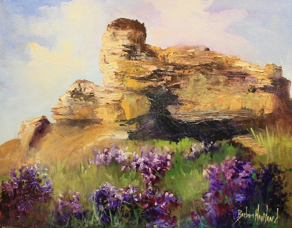 Azaleas in Big Bend National Park by Barbara Haviland