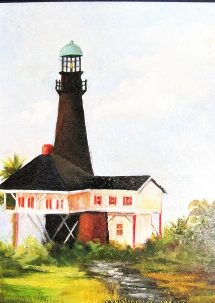 Lighthouse at Port Bolivar
