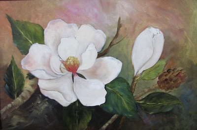 Southern Magnolias II Floral