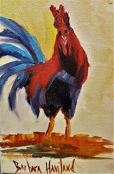 Rooster Tiny ,miniature