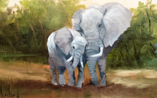 Mother Love Elephants
