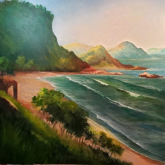 Daisy Bay, large canvas