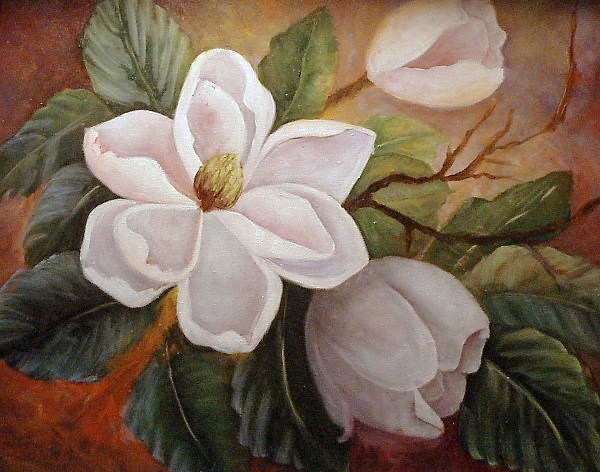 24x20 Magnolias III