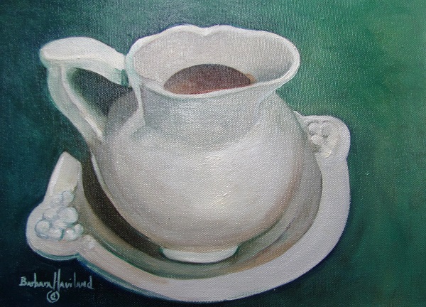 White Pitcher, Still Life