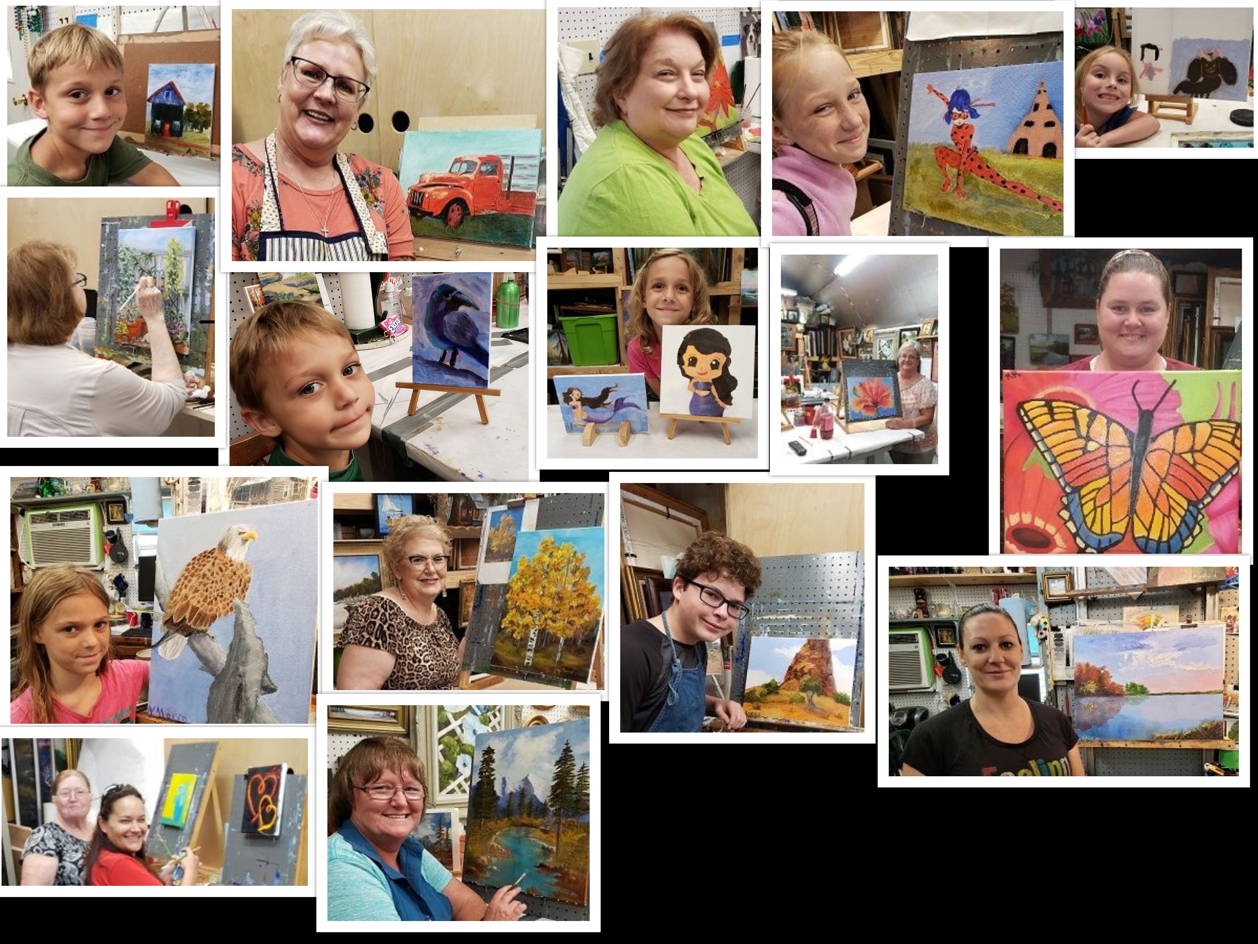 Students at Barbara's Classes
