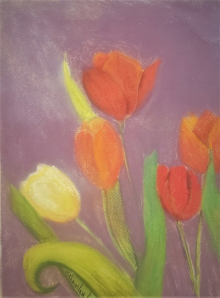 Tulips in Pastels
